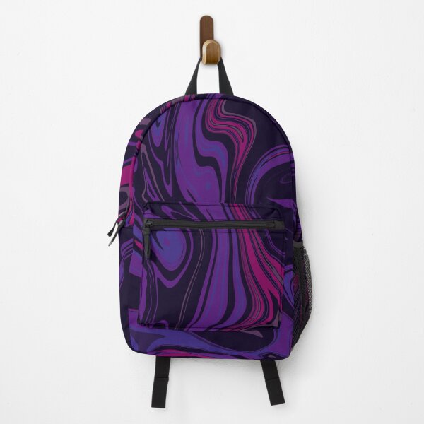 Item preview, Dark Violet Abstract Swirl – Purple and Magenta Fluid Art designed and sold by Zeddessay.