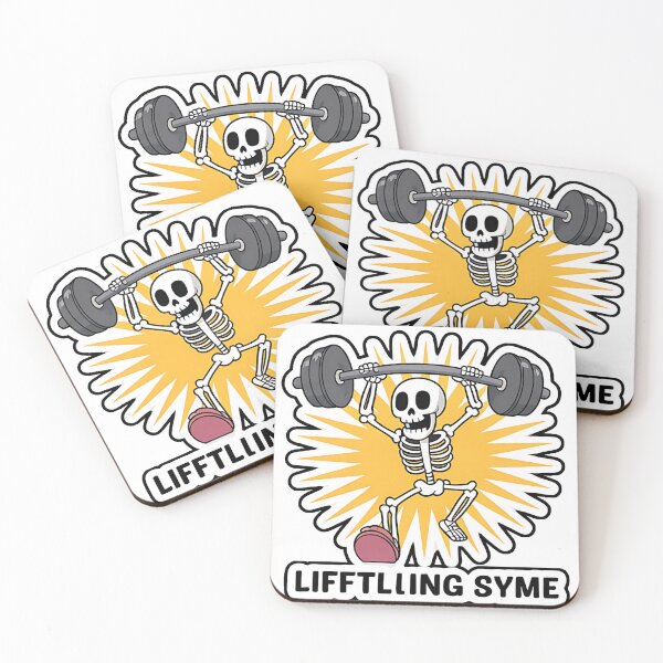 Item preview, Skelly Weightlifter designed and sold by Arjay Graphic Design.