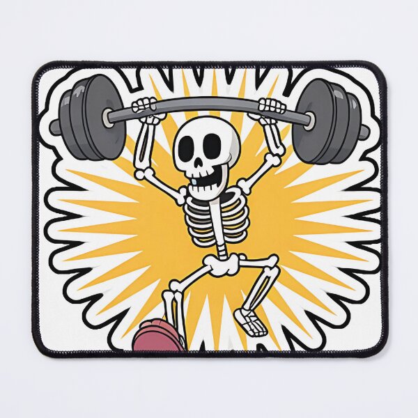 Item preview, Skelly Weightlifter designed and sold by Arjay Graphic Design.