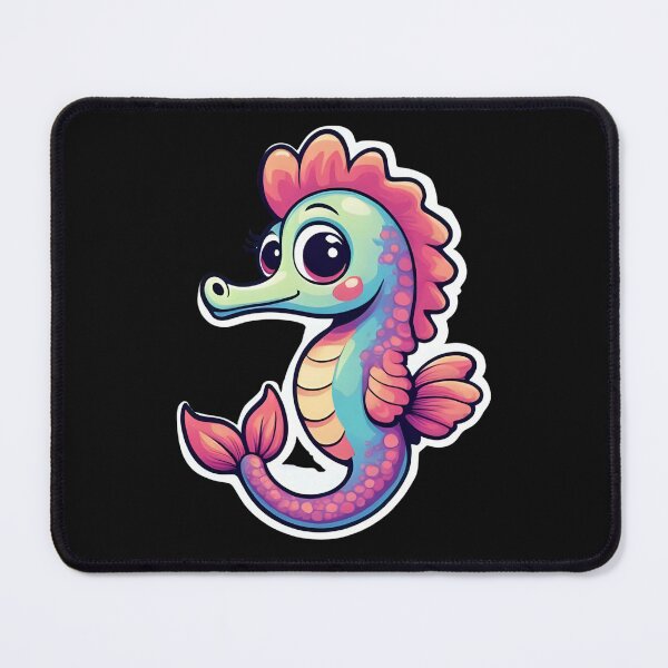 Item preview, Cute cartoon seahorse designed and sold by bvdesignart.