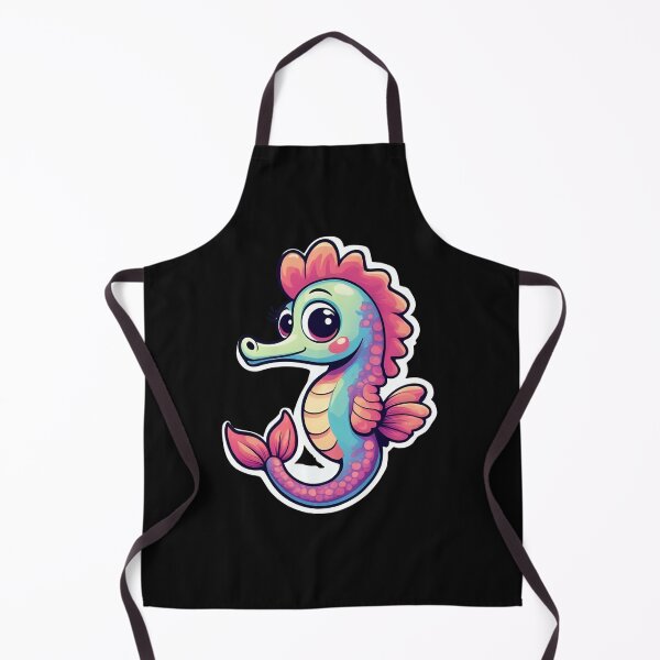 Item preview, Cute cartoon seahorse designed and sold by bvdesignart.
