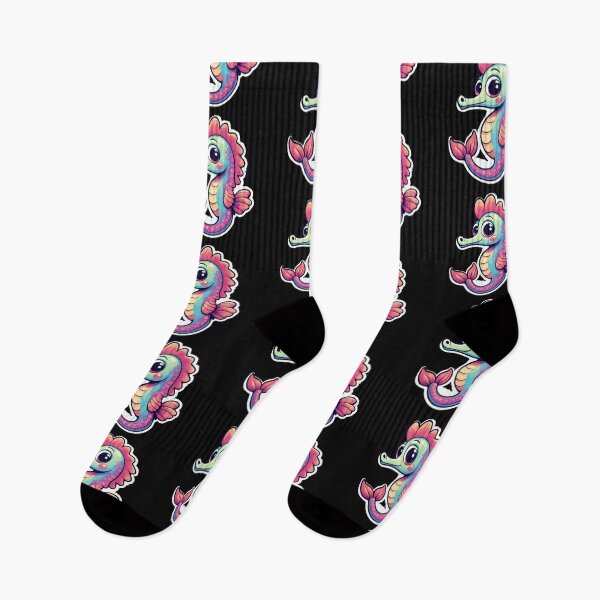 Item preview, Cute cartoon seahorse designed and sold by bvdesignart.