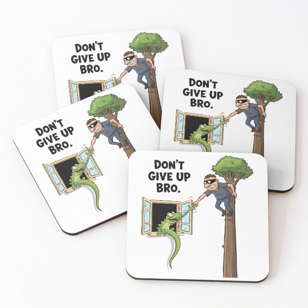 Item preview, lizard meme never give up bro  designed and sold by Uglyandcute.