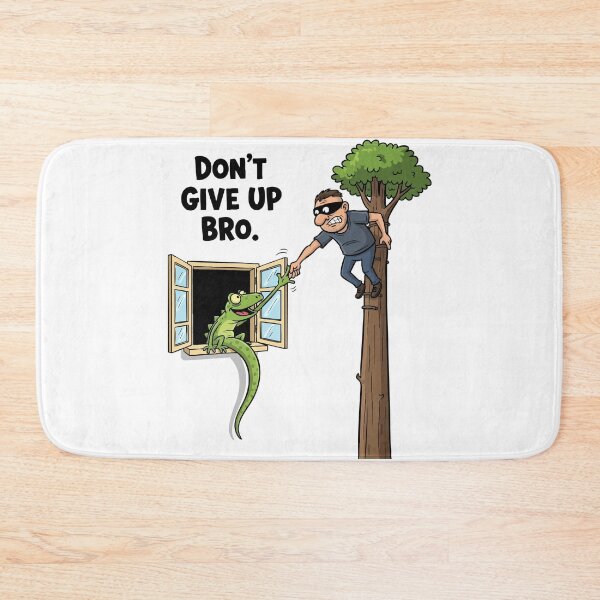 Item preview, lizard meme never give up bro  designed and sold by Uglyandcute.