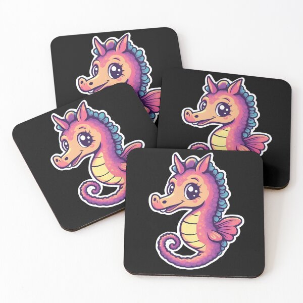 Item preview, Cute cartoon seahorse designed and sold by bvdesignart.