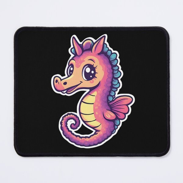 Item preview, Cute cartoon seahorse designed and sold by bvdesignart.
