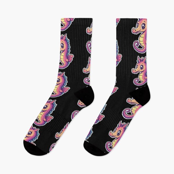 Item preview, Cute cartoon seahorse designed and sold by bvdesignart.