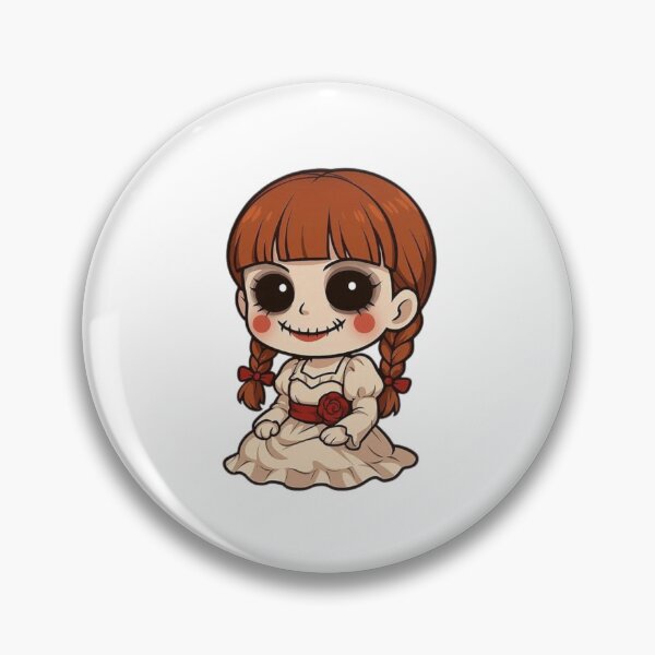 Item preview, Chibi Annabelle Cute Horror Doll PNG designed and sold by Iconyk Designs .