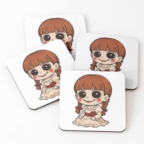 Item preview, Chibi Annabelle Cute Horror Doll PNG designed and sold by Iconyk Designs .
