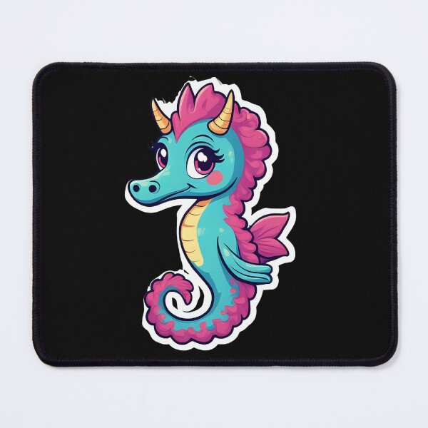 Item preview, Cute cartoon seahorse designed and sold by bvdesignart.