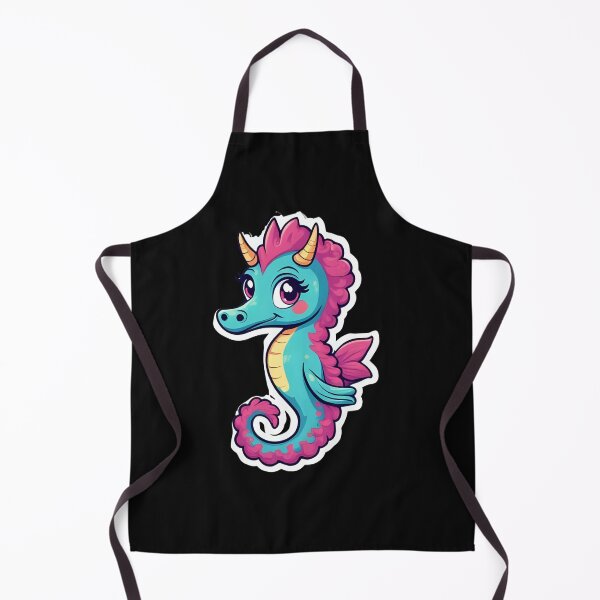 Item preview, Cute cartoon seahorse designed and sold by bvdesignart.