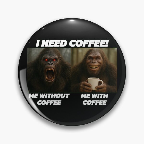 Item preview, I Need Coffee! designed and sold by A-Man-and-a-Cat.