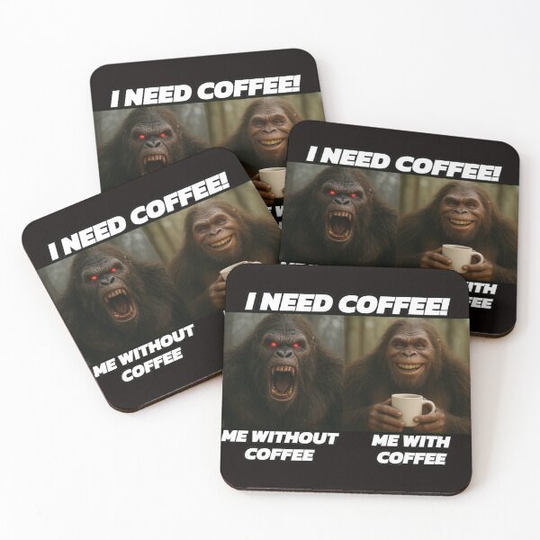 Item preview, I Need Coffee! designed and sold by A-Man-and-a-Cat.