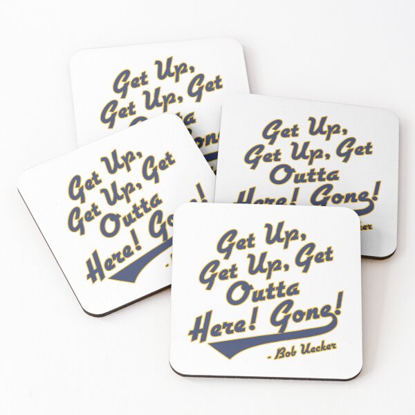 Item preview, Bob Uecker - Get Up! Get Up! Get Outta Here! Gone! designed and sold by uortrada.
