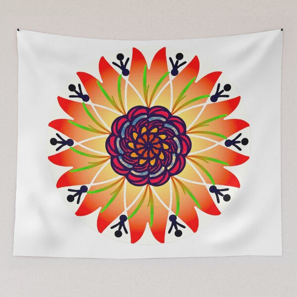 Item preview, Flower Circle designed and sold by ViaARTfactory.