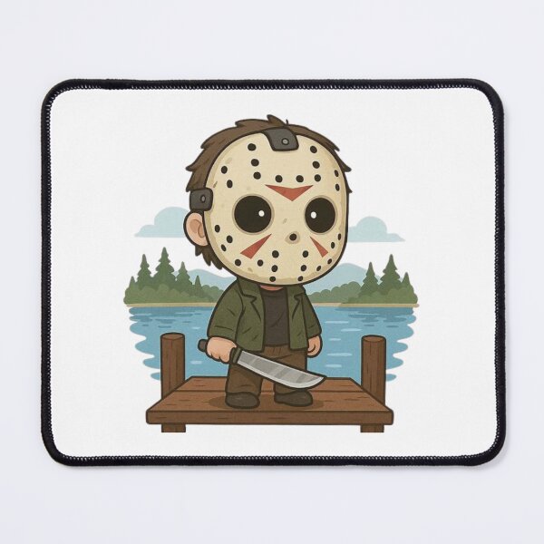 Item preview, Chibi Jason Voorhees Cute Horror PNG designed and sold by Iconyk Designs .