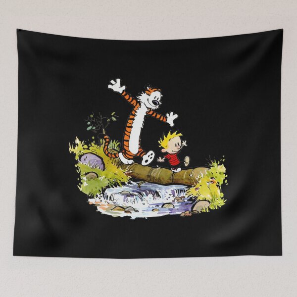 Item preview, Calvin And Hobbes Cartoon designed and sold by uortrada.