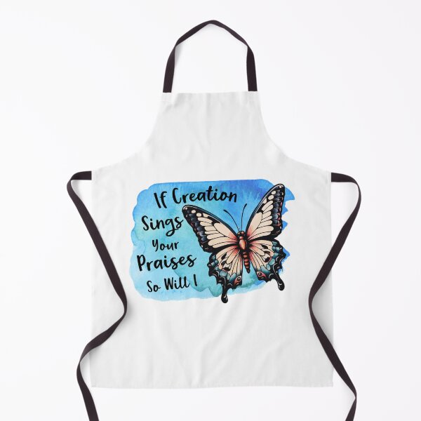 Item preview, Christian Lyrics - If Creation Sings Your Praises So Will I - Butterfly designed and sold by JacquelineLim.