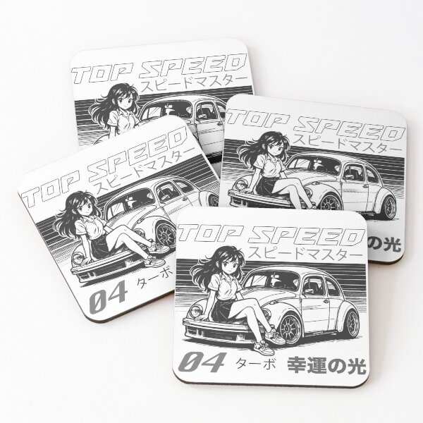 Item preview, Retro Manga Girl #04 Black designed and sold by RHADMAS.