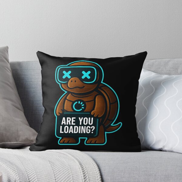Item preview, Funny Cyber Turtle - Are You Loading? designed and sold by Derpy Lab .