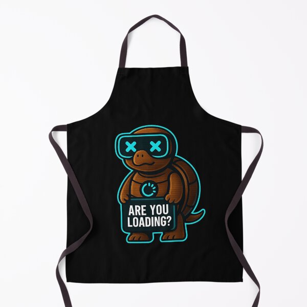 Item preview, Funny Cyber Turtle - Are You Loading? designed and sold by Derpy Lab .