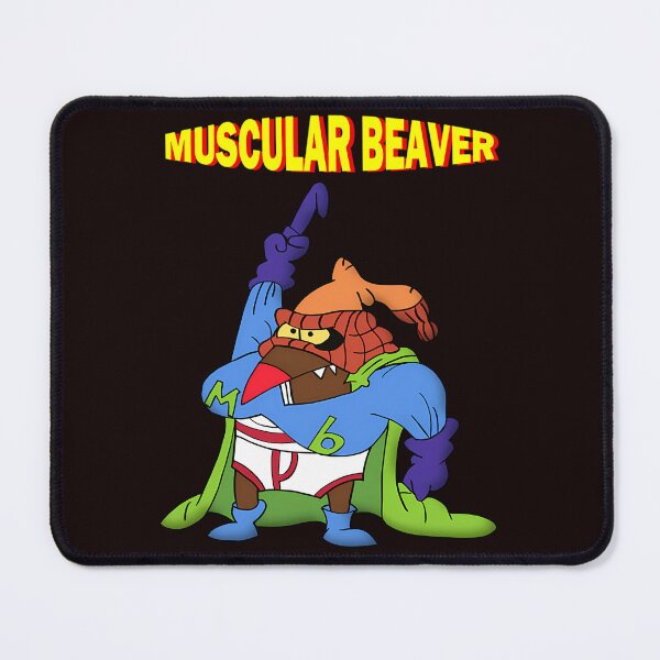 Item preview, Muscular Beaver designed and sold by asgraphix.