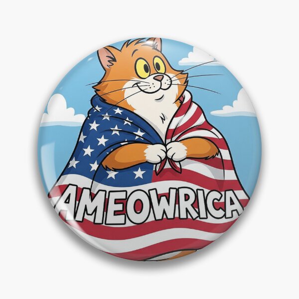 Item preview, Cat wearing America flag designed and sold by Never-Rest.
