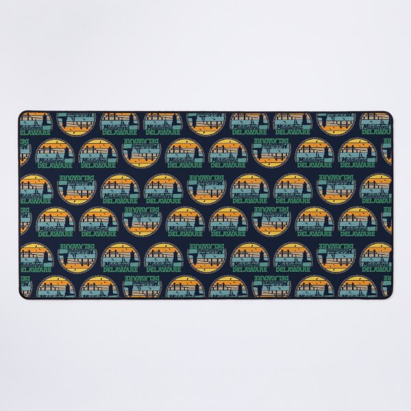 Item preview, Middleford Delaware Retro Sunset Local Pride Logo  designed and sold by CRHPOD20.