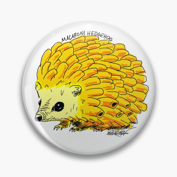 Item preview, Macaroni Hedgehog designed and sold by Bakergofast.