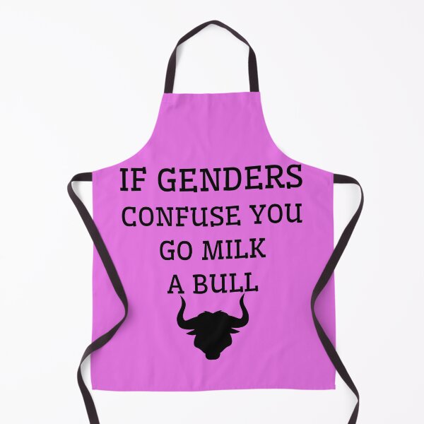Item preview, If Genders Confuse You, Go Milk a Bull designed and sold by A-Szczesniak.