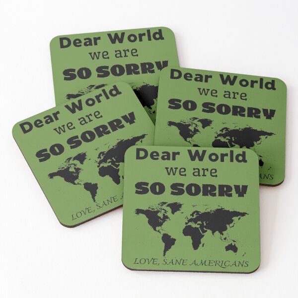 Item preview, Dear World, We Are So Sorry designed and sold by A-Szczesniak.