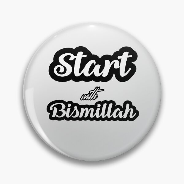 Item preview, Start with Bismillah  designed and sold by Faith & expression .