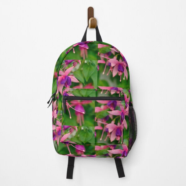Item preview, Pink and Red Wave of Fuchsia Blooms designed and sold by Sakurafy.