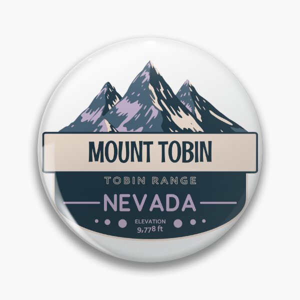 Item preview, Mount Tobin, Tobin Range, Nevada, Mountain Design designed and sold by Wanderful-roads.