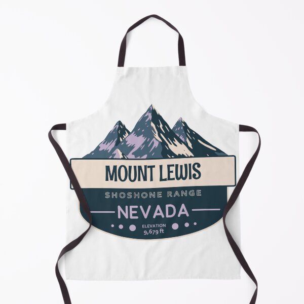 Item preview, Mount Lewis, Shoshone Range, Nevada, Mountain Design designed and sold by Wanderful-roads.