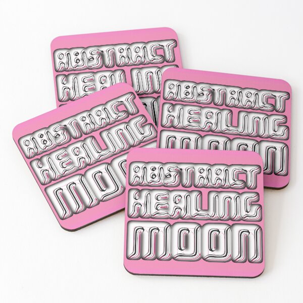 Item preview, Typography of the Abstract Healing Moon designed and sold by cremedecolor.