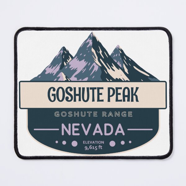 Item preview, Goshute Peak, Goshute Range, Nevada, Mountain Design designed and sold by Wanderful-roads.
