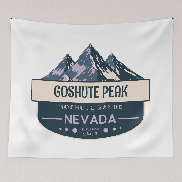 Item preview, Goshute Peak, Goshute Range, Nevada, Mountain Design designed and sold by Wanderful-roads.