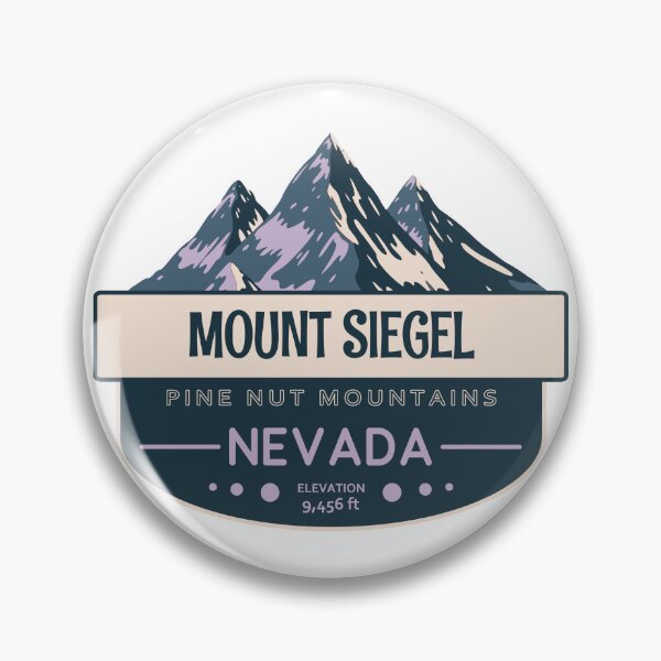 Item preview, Mount Siegel, Pine Nut Mountains, Nevada, Mountain Design designed and sold by Wanderful-roads.