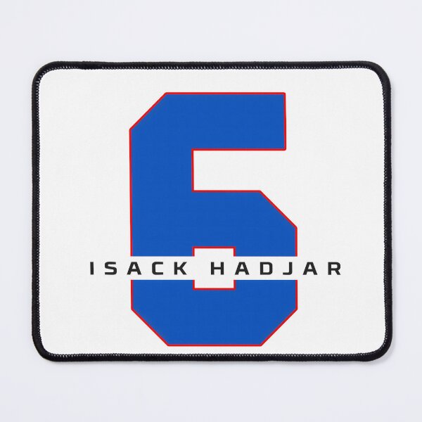 Item preview, Isack Hadjar F1 Racing Bulls Number 6 designed and sold by Studio F1Grid.