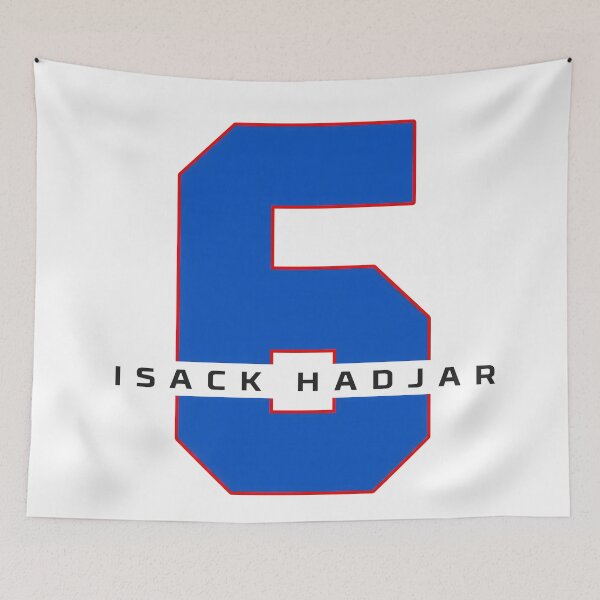 Item preview, Isack Hadjar F1 Racing Bulls Number 6 designed and sold by Studio F1Grid.