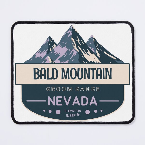 Item preview, Bald Mountain, Groom Range, Nevada, Mountain Design designed and sold by Wanderful-roads.