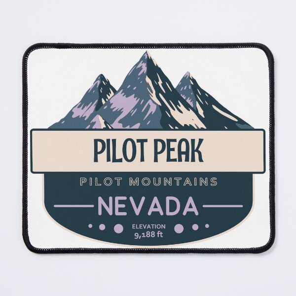 Item preview, Pilot Peak, Pilot Mountains, Nevada, Mountain Design designed and sold by Wanderful-roads.