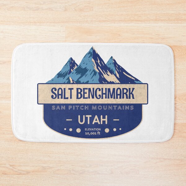 Item preview, Salt Benchmark, San Pitch Mountains, Utah, Mountain Design designed and sold by Wanderful-roads.