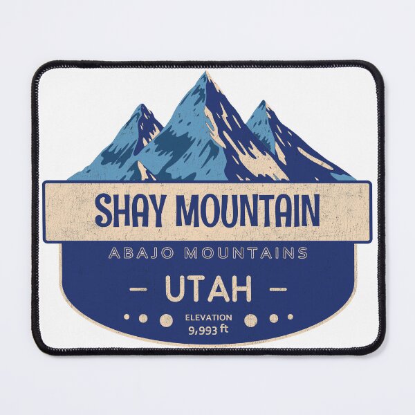 Item preview, Shay Mountain, Abajo Mountains, Utah, Mountain Design designed and sold by Wanderful-roads.