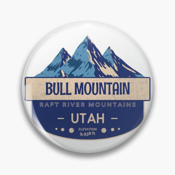 Item preview, Bull Mountain, Raft River Mountains, Utah, Mountain Design designed and sold by Wanderful-roads.