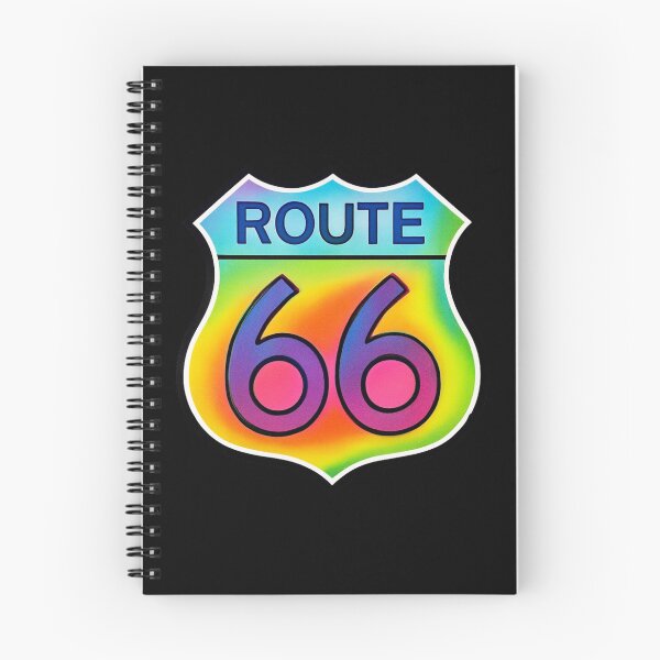 Item preview, Rainbow Route 66 Sign designed and sold by Myra365Art.