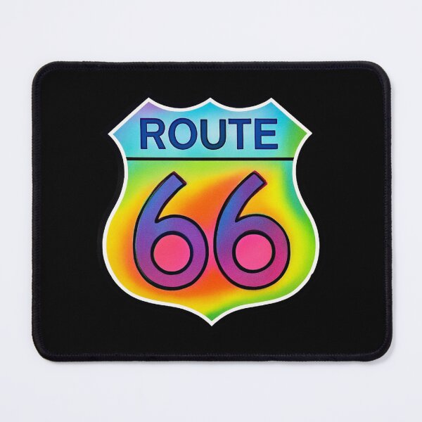 Item preview, Rainbow Route 66 Sign designed and sold by Myra365Art.