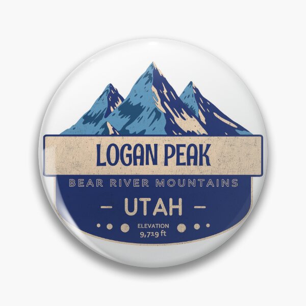 Item preview, Logan Peak, Bear River Mountains, Utah, Mountain Design designed and sold by Wanderful-roads.