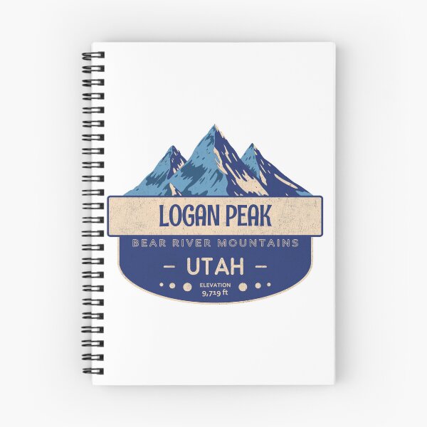 Item preview, Logan Peak, Bear River Mountains, Utah, Mountain Design designed and sold by Wanderful-roads.